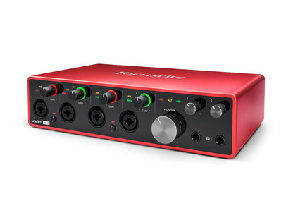 Focusrite Scarlett 18i8 Gen3 | USB-lydkort, 18 inn/8 ut