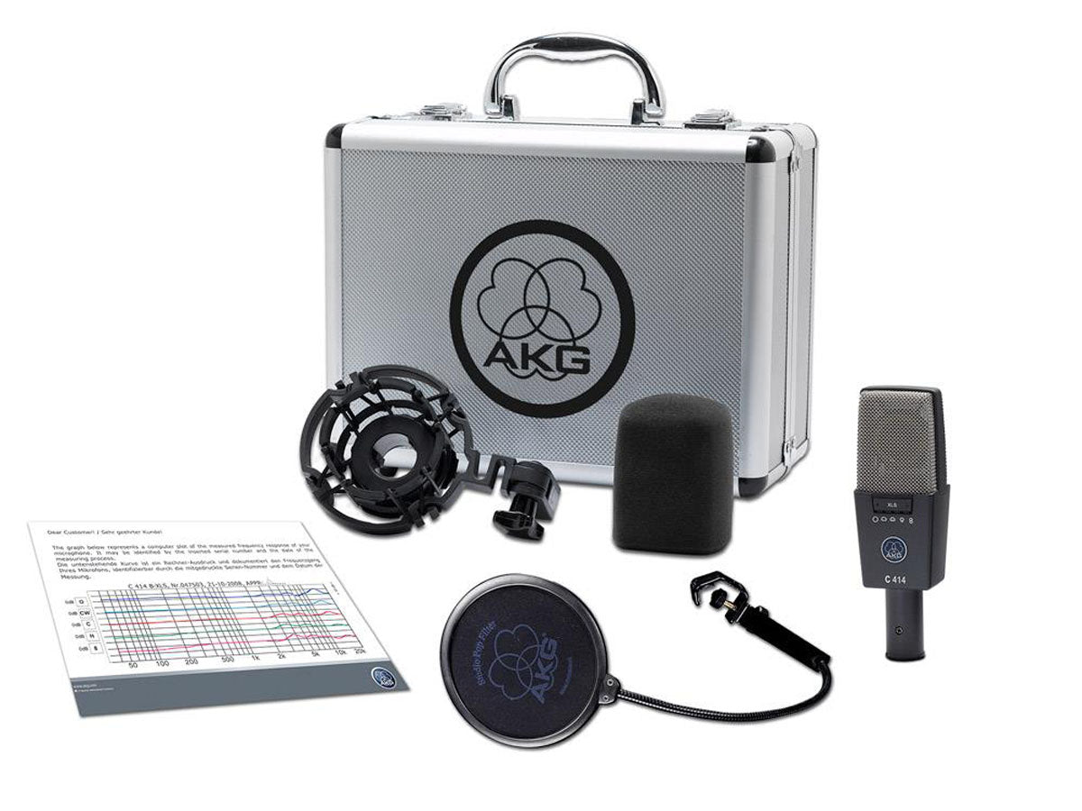 AKG C414XLS | kondensatormikrofon, multikarakteristikk