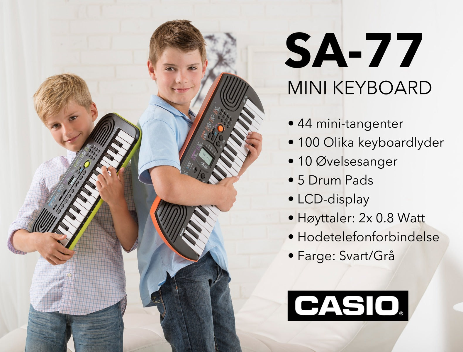 Casio SA-77 Mini Keyboard