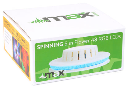 SPINNING SUNFLOWER 48 RGB LEDS