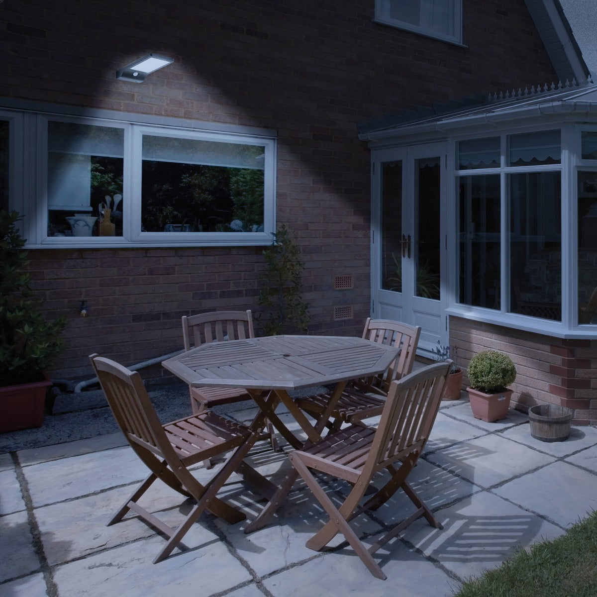 Solar LED Motion Sensor Security Light