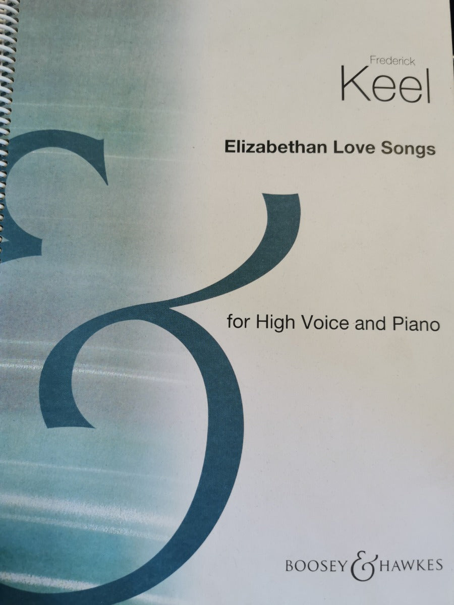 Frederick Keel Elizabethan Love Songs  Voice/Piano