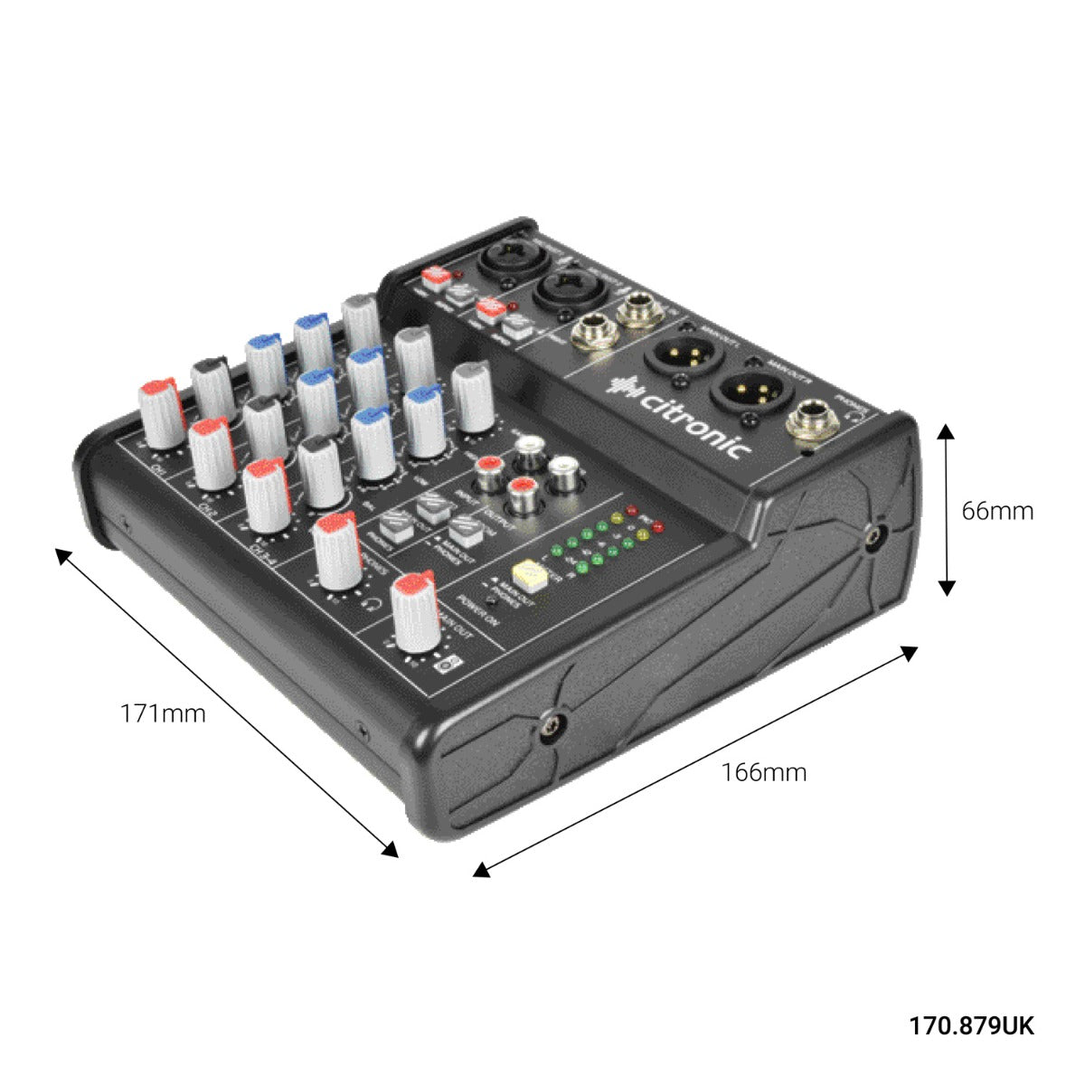 U-PAD Compact Mixer with USB Interface