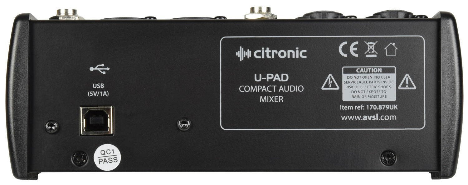 U-PAD Compact Mixer with USB Interface