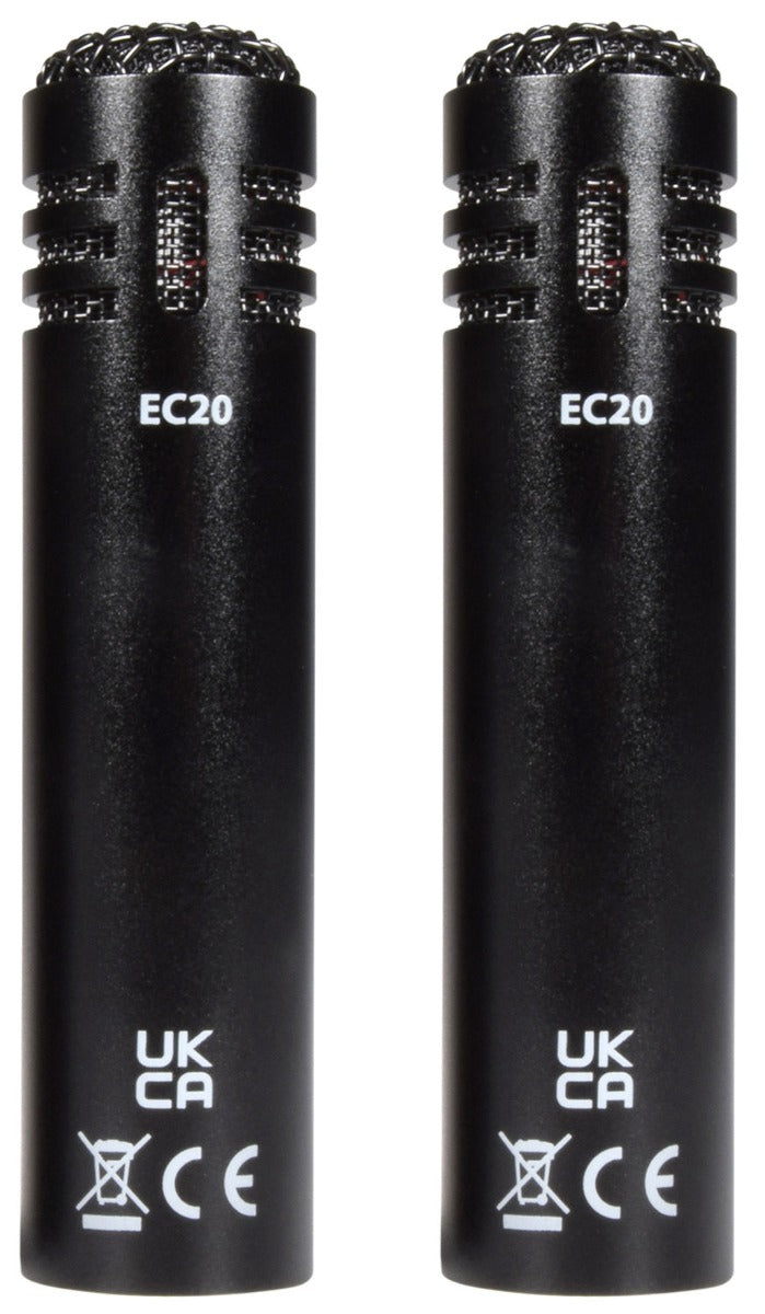 ECM20 Condenser Mics Stereo - Pair