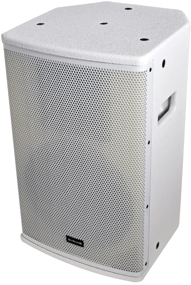 CUBA 10&quot; Active Full-Range PA Høyttaler m/ DSP + Bluetooth 270W Hvit