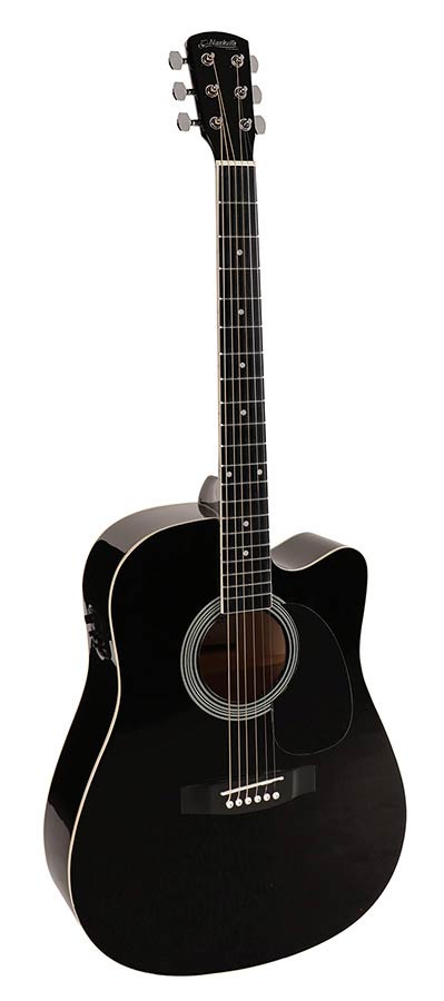 Nashville dreadnought guitar GSD-60-CEBK