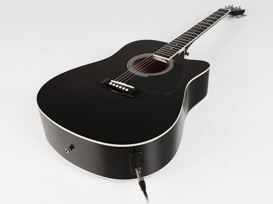 Nashville dreadnought guitar GSD-60-CEBK