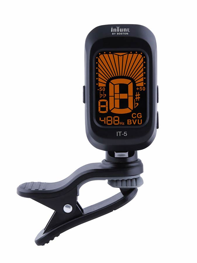 Boston  IT-5 Intune Series chromatic clip tuner