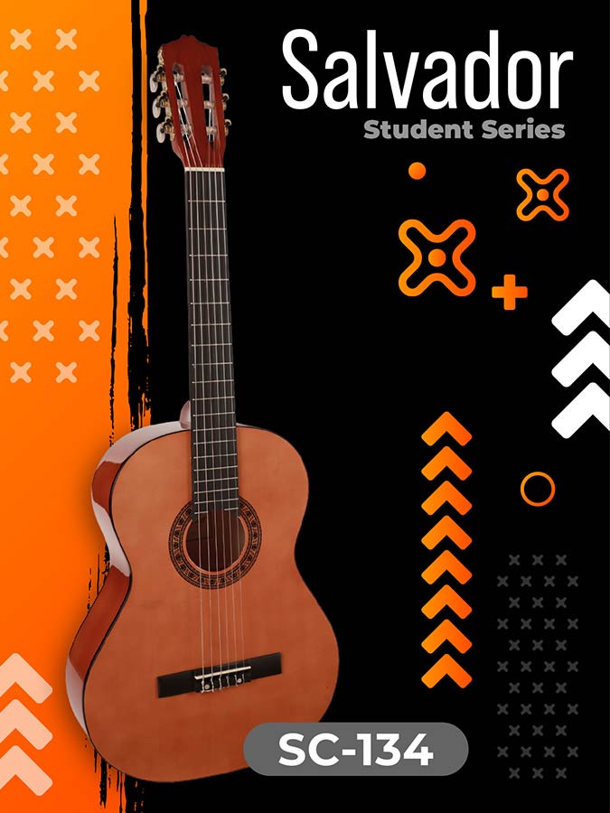 Salvador Student Series classic guitar SC-134