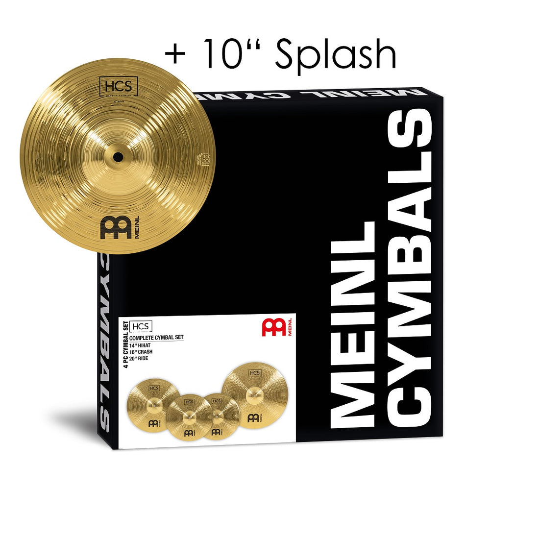 MEINL HCS Cymbalpakke - HCS141620+10