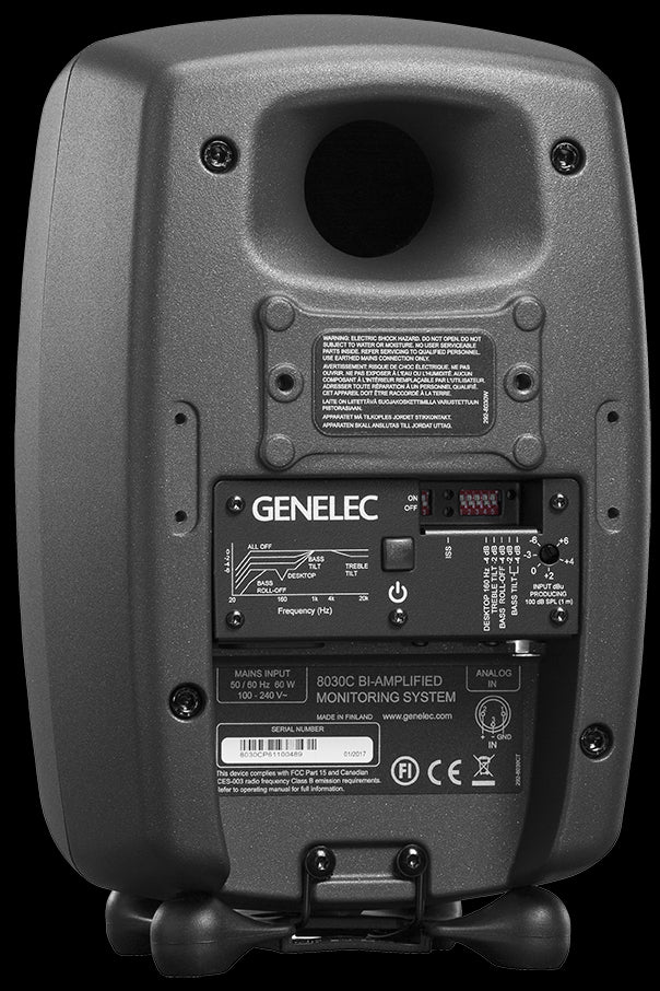 Genelec 8030CPM Studio Monitor Antrasitt