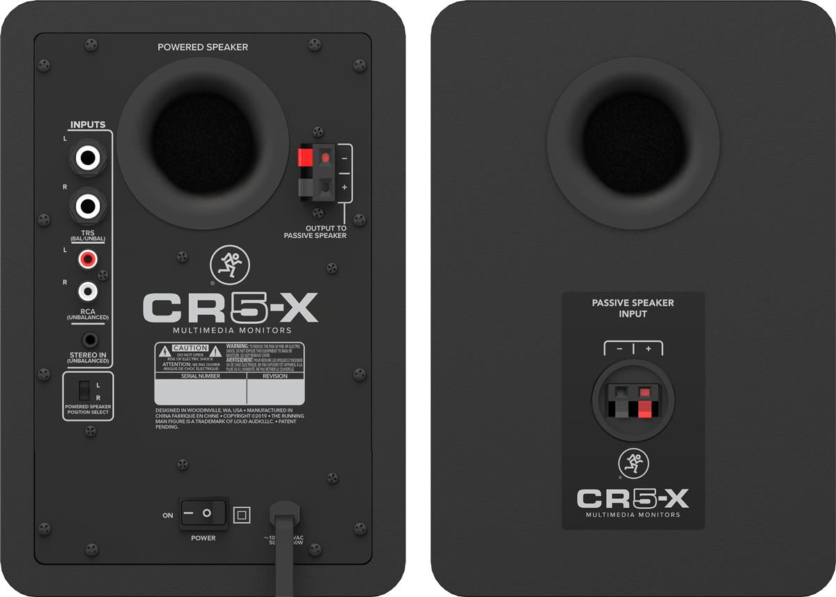 Mackie CR5-X - 5&quot; MULTIMEDIA MONITORS