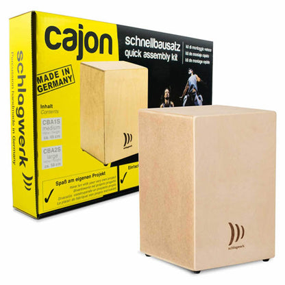 Schlagwerk CBA10S Cajon hurtig byggesett, medium