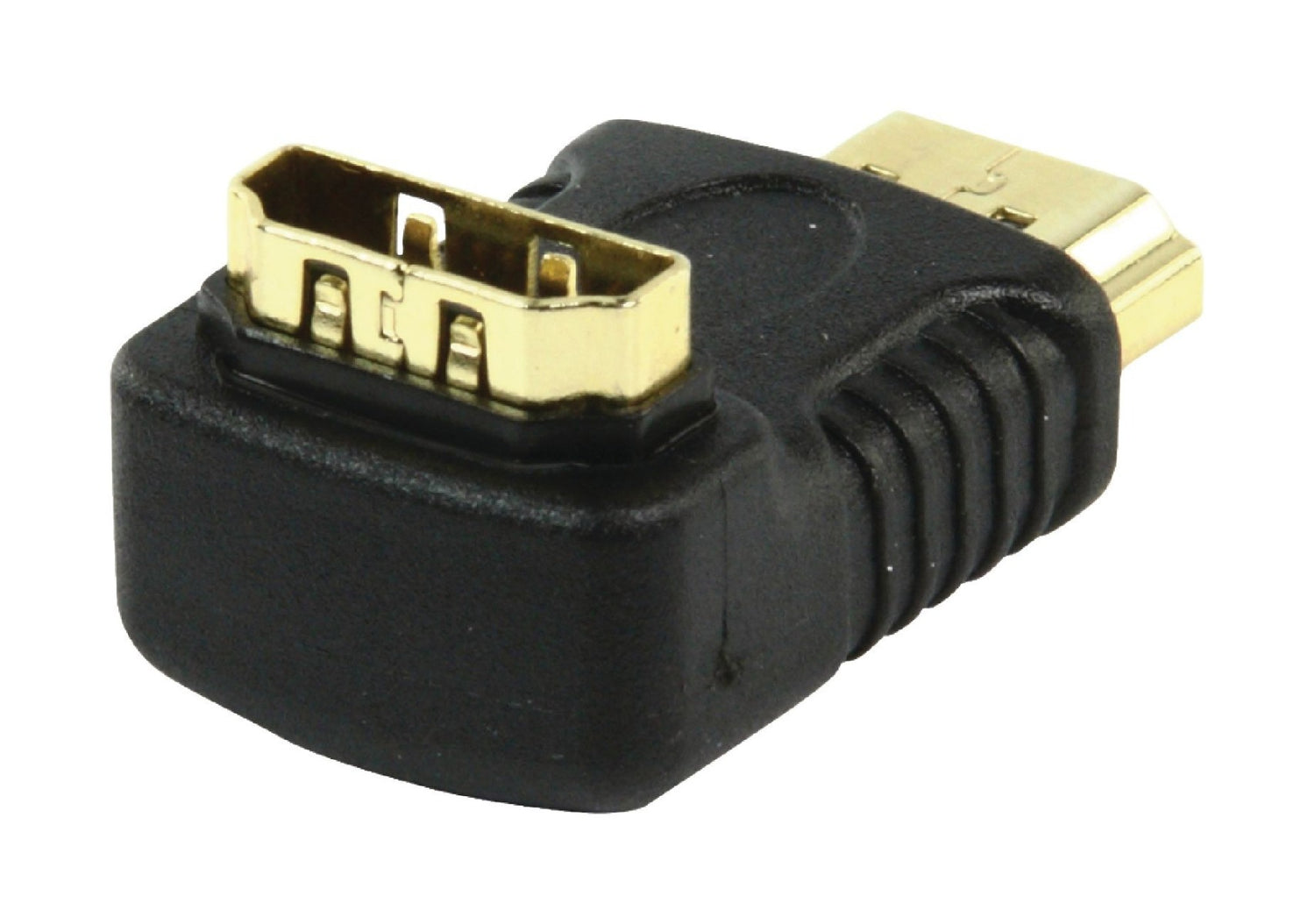 Adapter HDMI han - 90° hun