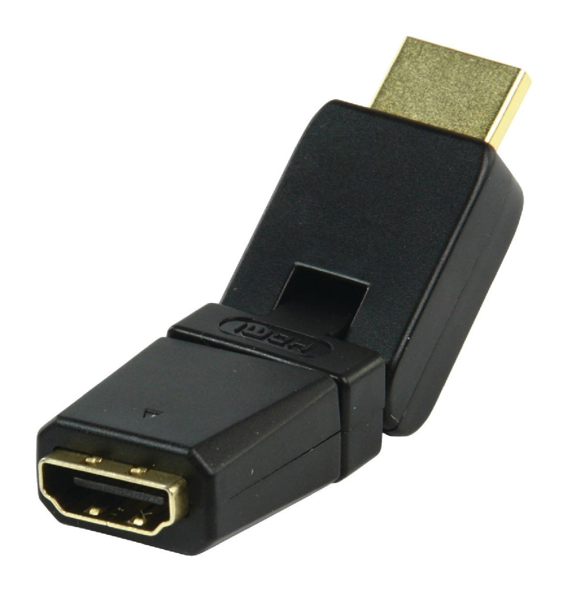 Adapter HDMI male - HDMI female swivel + rotate