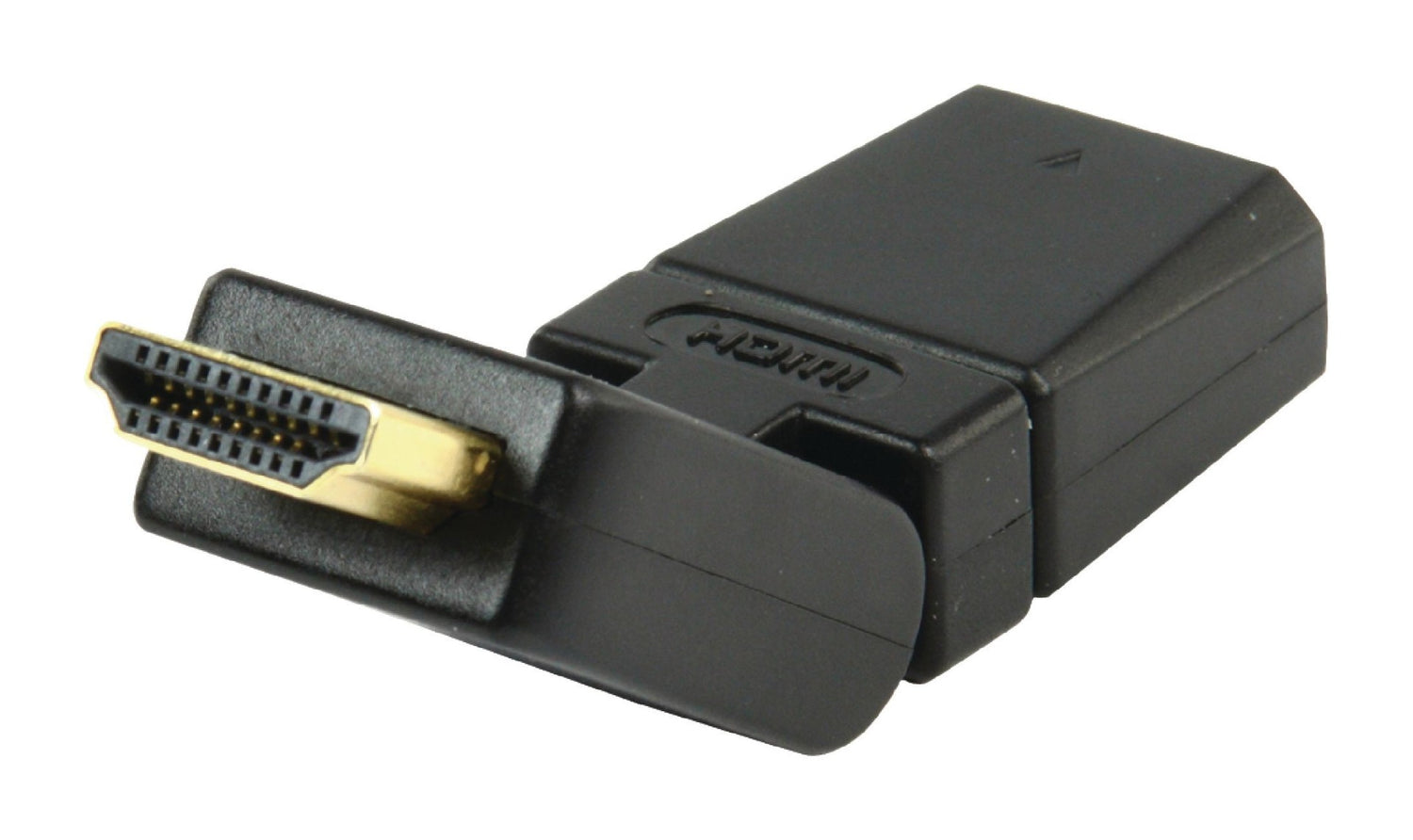 Adapter HDMI male - HDMI female swivel + rotate