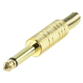 6.35 mm mono Jack plug