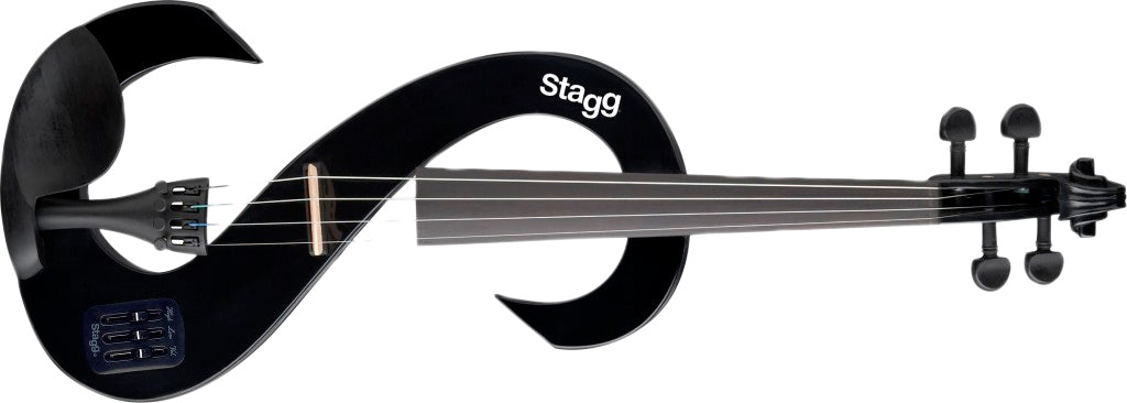 STAGG EVN 4/4 BK EL FIOLIN