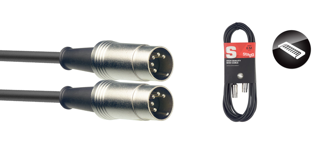 Stagg SMD1 midi cable 1m