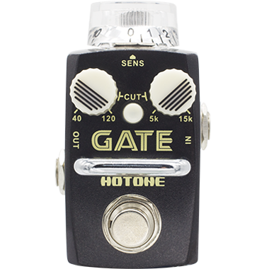 HOTONE SKYLINE STOMPBOX GATE SNR-1 Single Footswitch Analog Noise Reducer Pedal  Effektpedal