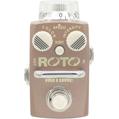 HOTONE SKYLINE STOMPBOX ROTO SRT-1 Single Footswitch Analog Rotary Speaker Simulator (Uni-Vibe) Pedal  Effektpedal