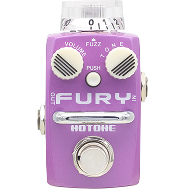 HOTONE SKYLINE STOMPBOX FURY SFZ-1 Single Footswitch Analog Fuzz Pedal Effektpedal