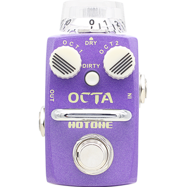 HOTONE SKYLINE STOMPBOX OCTA SOC-1 Single Footswitch Digital Octave Pedal  Effektpedal