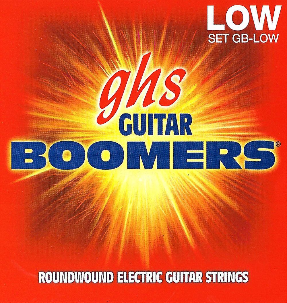 GHS GB-LOW LO TUNE GUITAR BOOMERS. 011-DY53. Strengesett til elektrisk gitar.