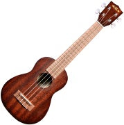 KA-15SLNG. Satin Mahogany Soprano Long Neck Ukulele w/Bag