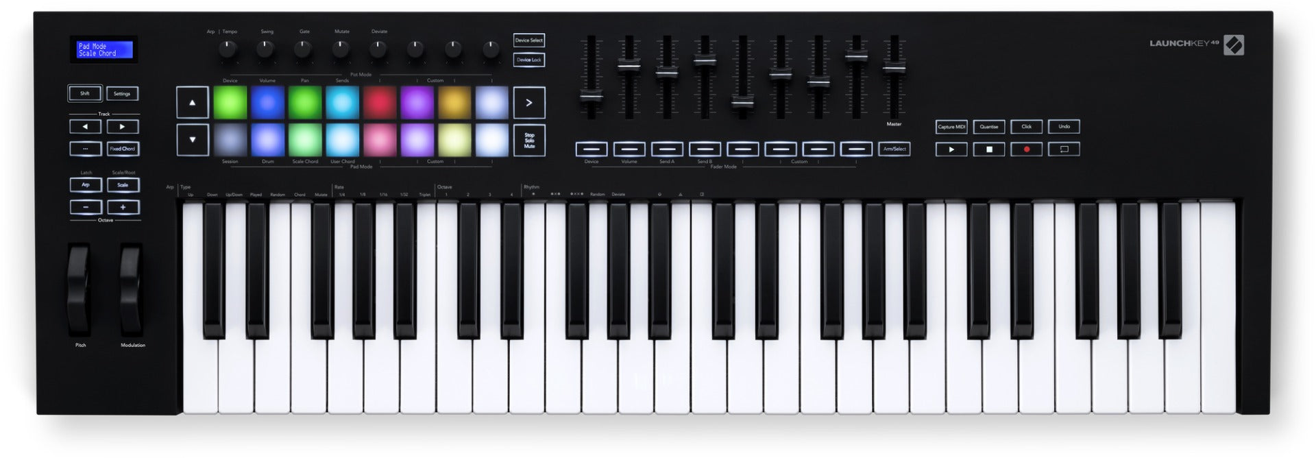 NOVATION LAUNCHKEY-49-MK3 49 keys, 16 pads