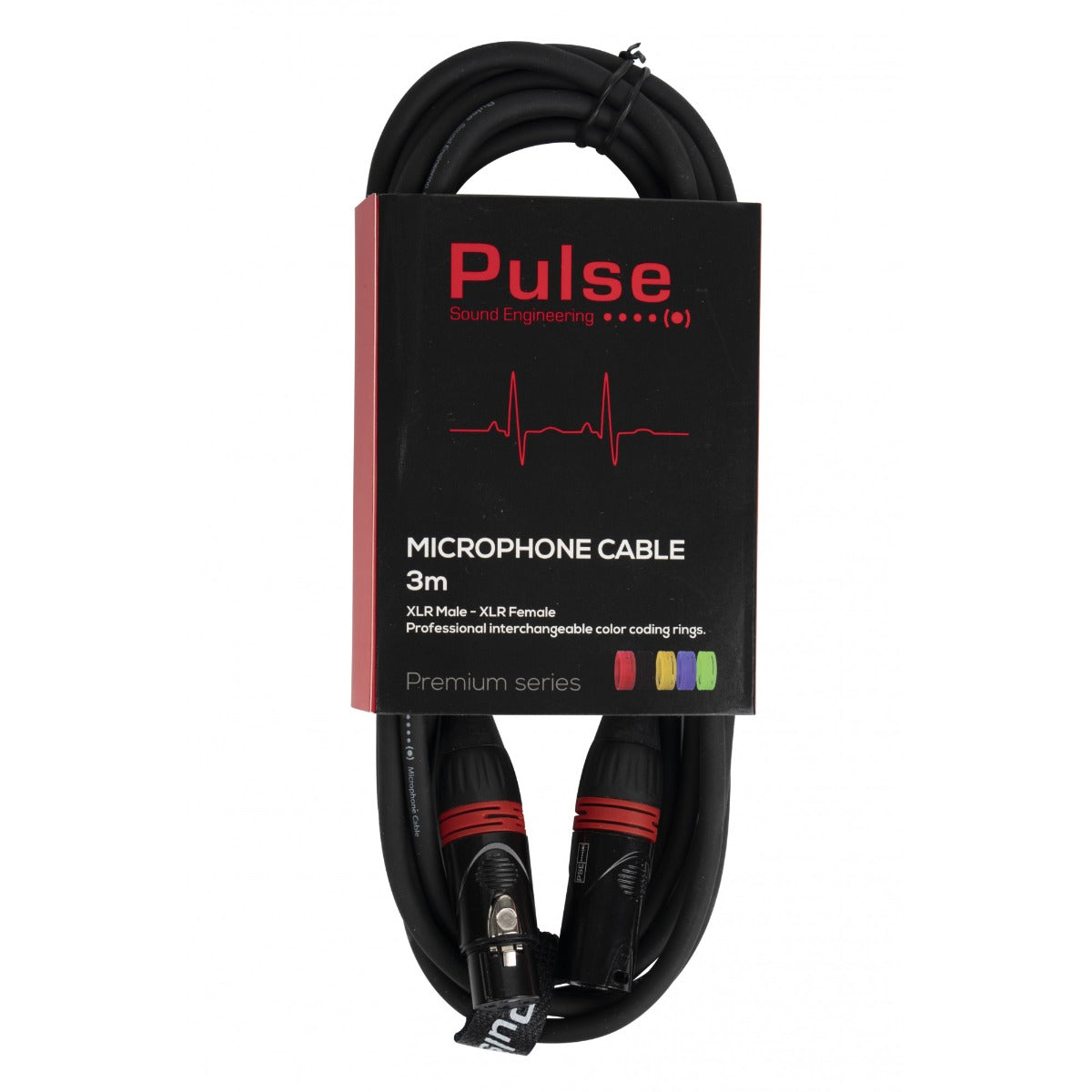 Pulse Michrophone Cable 3M/XLR/XLR