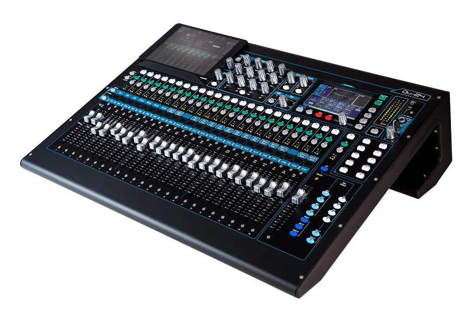 ALLEN &amp; HEATH Qu-24 Digital Mixer: 24 Mic/Line, 3 Stereo Line, 4FX, 20