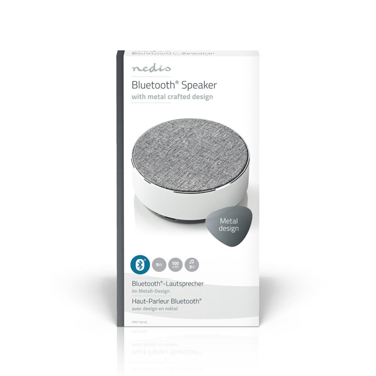 Bluetooth®-Høyttaler 9 W Metalldesign