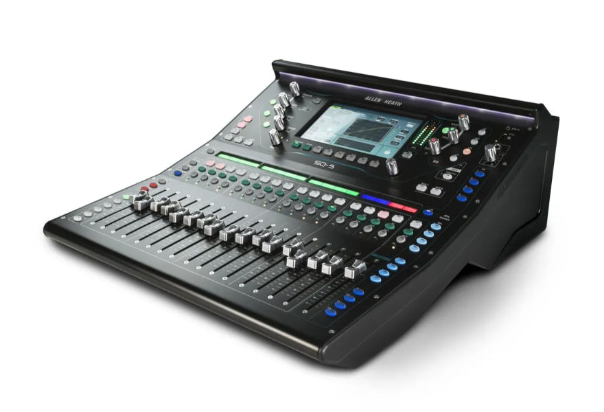 ALLEN &amp; HEATH SQ-5 48ch digital mixer, 96kHz, 16 Mic/Line 12 XLR out