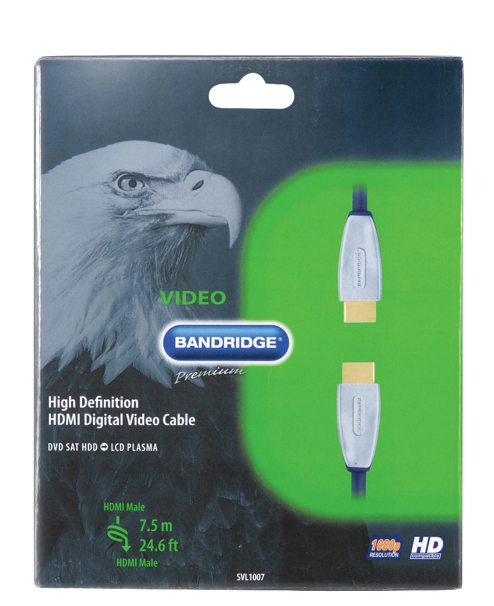 Bandridge High Speed HDMI® Kabel 7.5 m