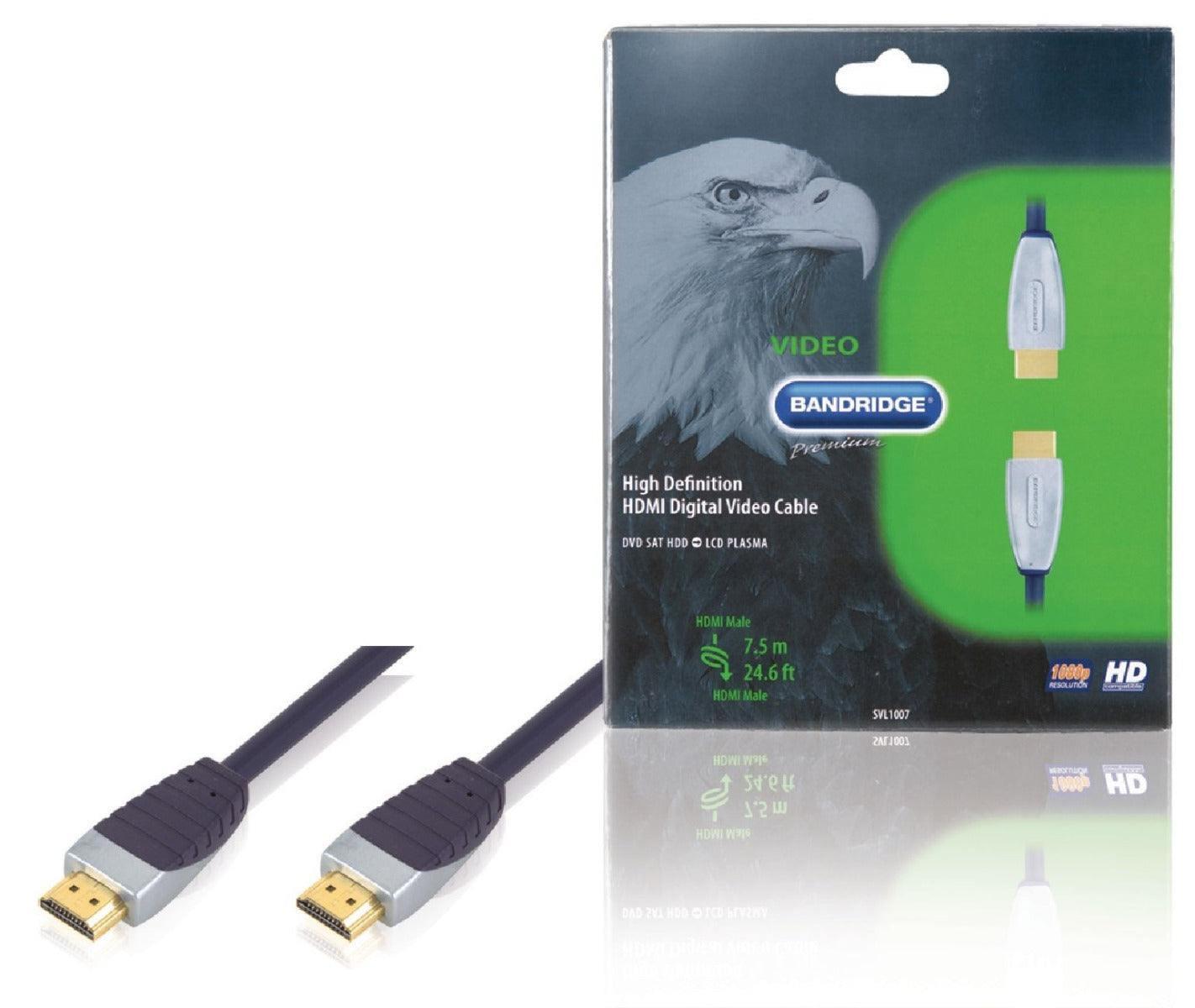 Bandridge High Speed HDMI® Kabel 7.5 m