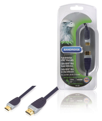 Bandridge High Speed HDMI® Mini Kabel 1.0 m