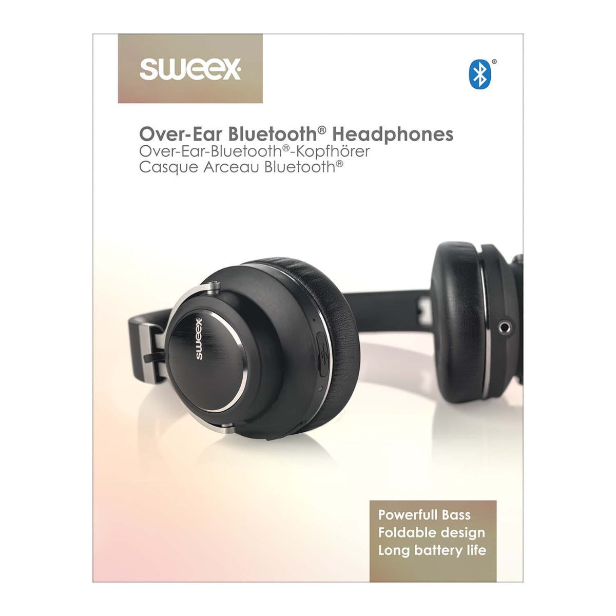 Sweex Bluetooth Hodetelefoner Over-Øret