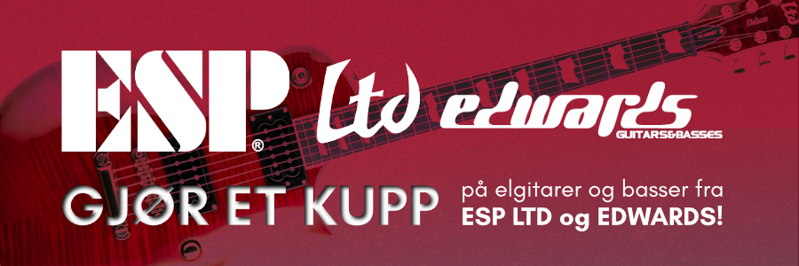 KUPP! ESP LTD OG EDWARDS