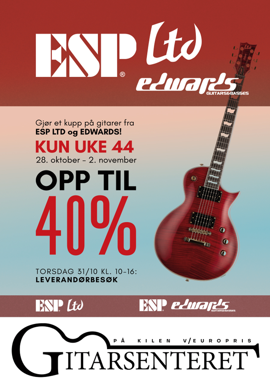 KUPP! ESP LTD OG EDWARDS