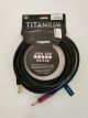 Klotz TI-PSP TITANIUM supreme guitar cable silentPLUG 9m