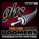 GHS TC-GBL EL GUITAR THIN CORE BOOMERS.  LIGHT.  010-LC46. Strengesett til elektrisk gitar.