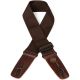 Lock-It Straps 2″ Brown Poly – Brown Ends