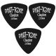 Clayton USA Phat-Tone Bass Picks, Rounded Triangle, 3 pcs